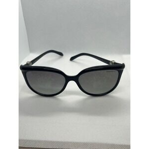 Tiffany & Co Sunglasses TF4093-H Black Silver Pearl Accent